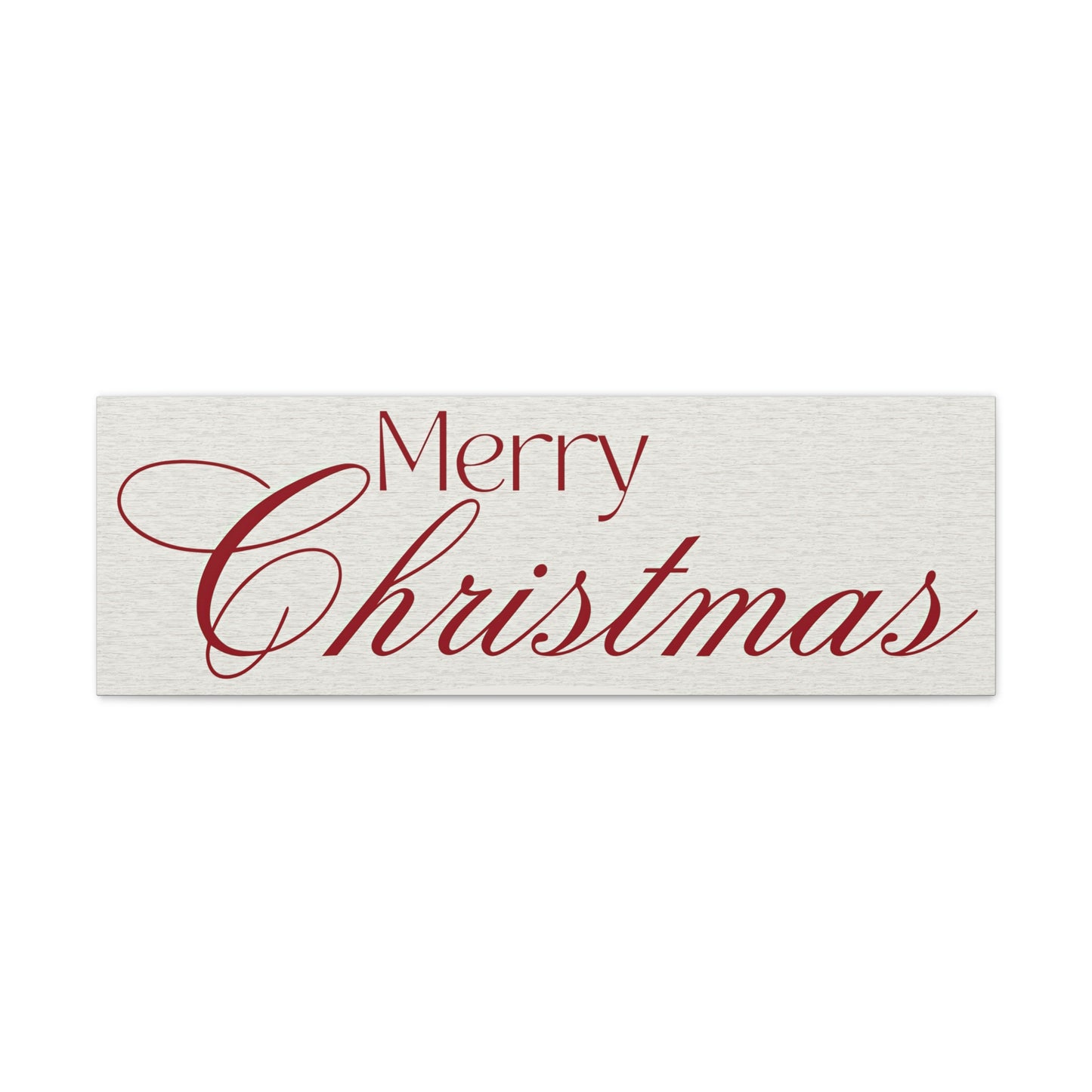 Merry Christmas sign, Holiday Canvas Rustic Vintage Christmas Wall Decor